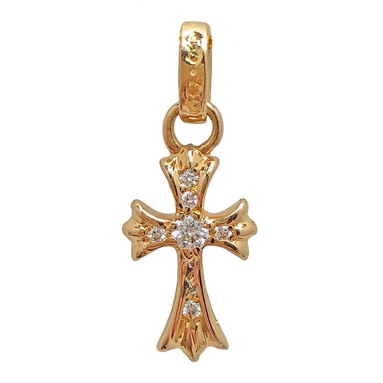 Chrome Hearts クロムハーツ 22K ベビーファットチャーム ベイビーファットチャーム パヴェダイヤモンド